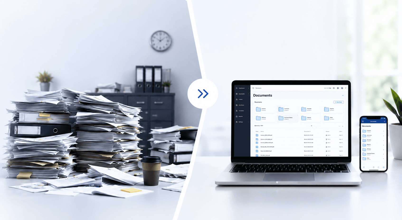 Illustration for Digitized receiving and returns paperwork